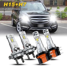 For Mercedes-benz Glk350 2013 2014 2015 -4x Combo Led Headlight Bulbs Hilo Beam For Mercedes-benz Glk350 2013 2014 2015 -4x Combo Led Headlight Bulbs Hilo Beam