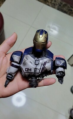 1/6 Damaged Iron Legion Figure Hottoys MMS292 Avengers Age Of