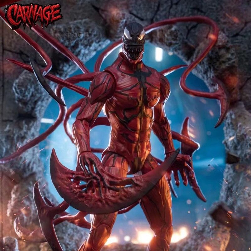 ZD TOYS Venom Carnage 1/10 Marvel legends Comics Action Figure