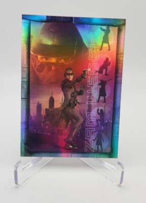 Zam Wesell - Topps - 2002 - Star Wars: AofC - Prismatic Foil - #4 OF 8