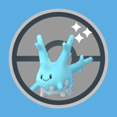 Shiny Corsola (#222) - Pokémon GO 