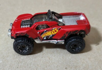 2015 HOT WHEELS-1/64 Diecast Red DHP18 Pick-Up Truck-Malaysia-LN VGUC C221