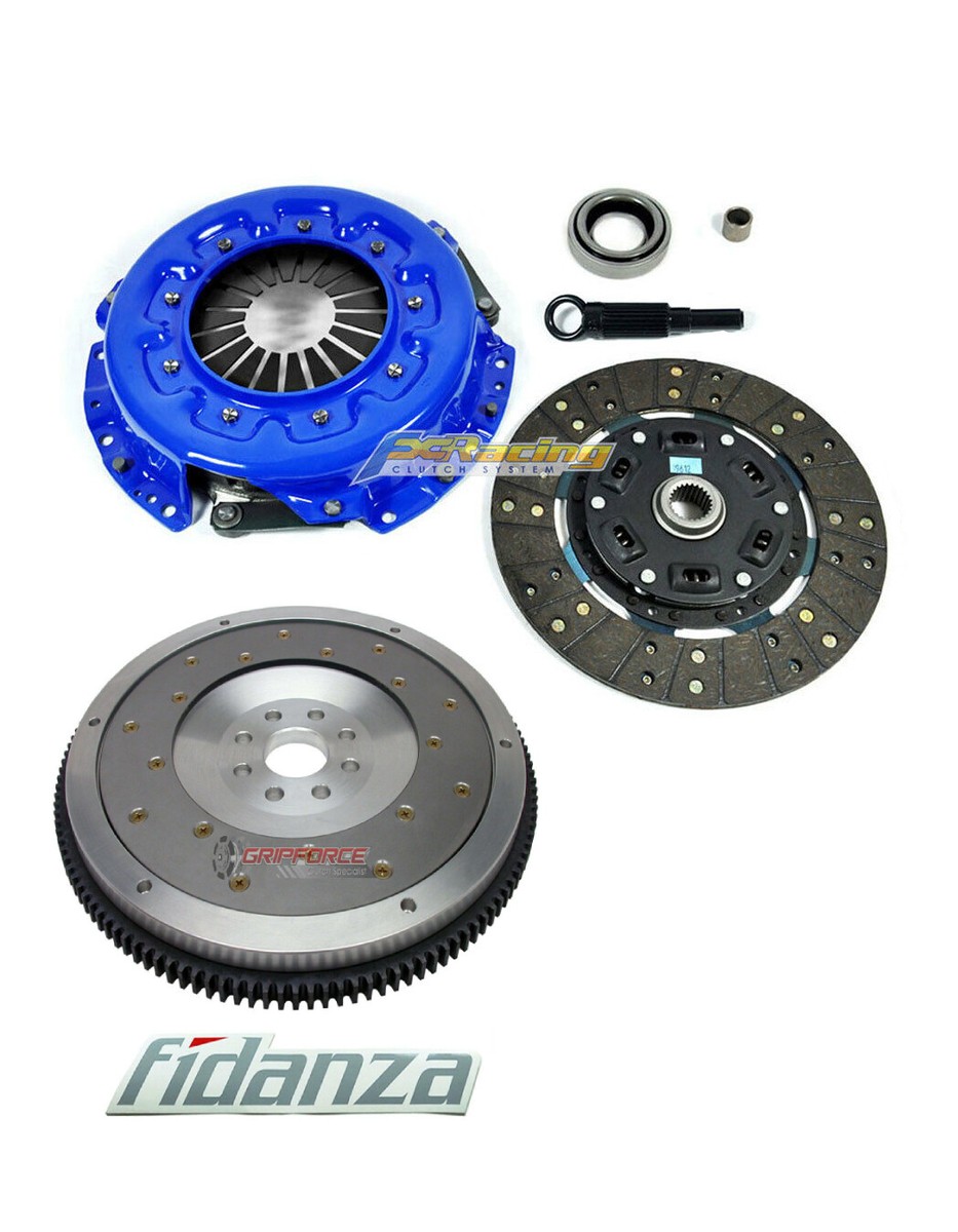 アップビート9ポンド FX HD STAGE 2 CLUTCH KIT+FIDANZA 163001 for 90-96 NISSAN