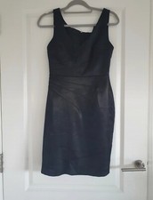 Classic satin black dress