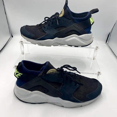 Nike Air Huarache Run Ultra 819685-403 Men 8.5 Sneaker Midnight Navy Black Shoes