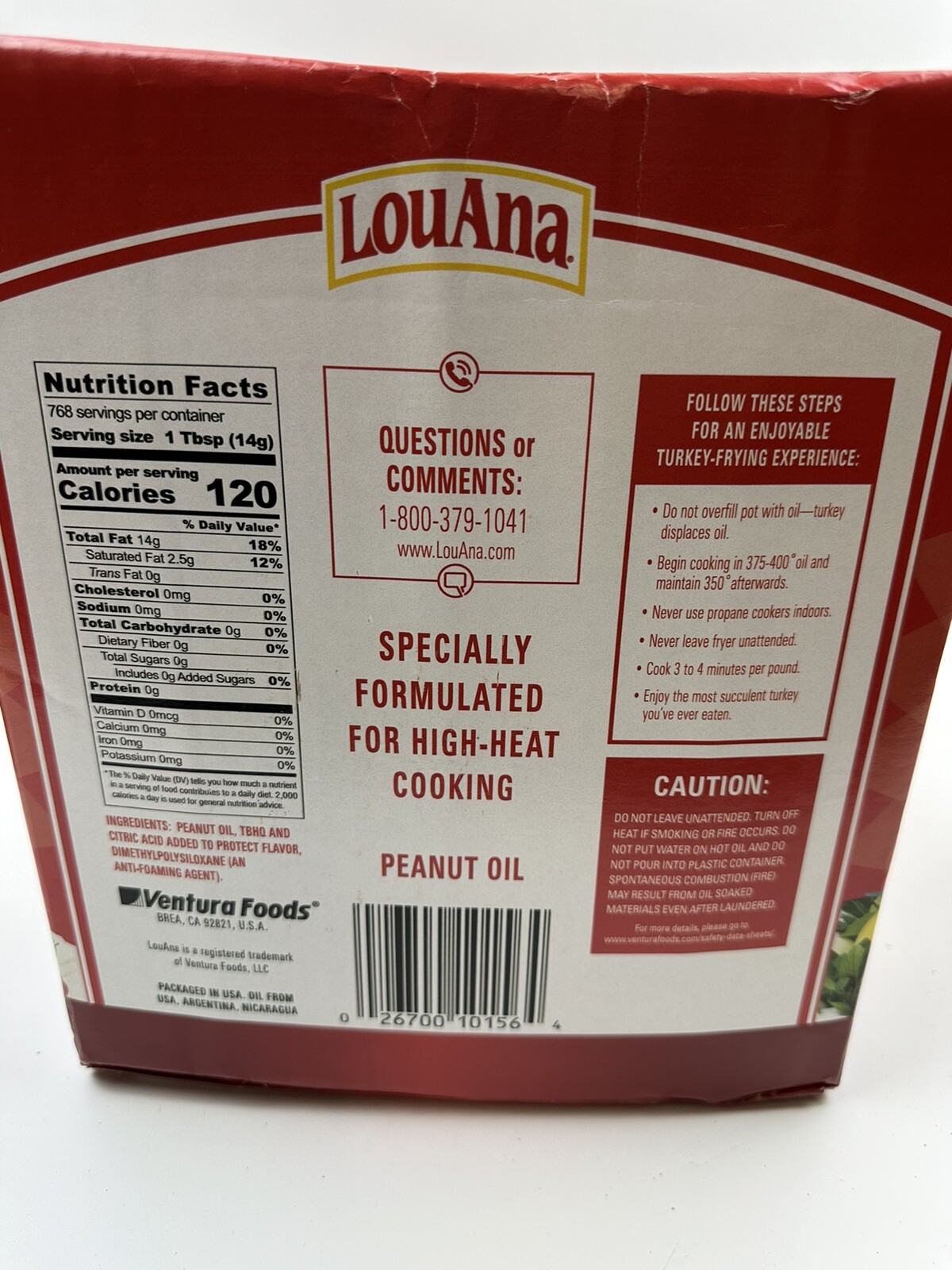 LouAna Peanut Oil, 3 Gallon BB 03/2024 eBay