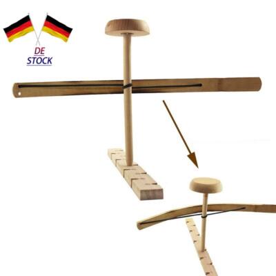 Outdoor Primitive Fire Starter Tool Wood Bow Drill Survival Friction Single