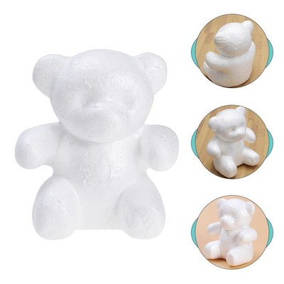  3 Pcs Bär Zum Selbermachen Blumenbär Blumenarrangementhalter Kuchendekoration