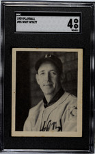 1939 Play Ball/Playball 95 WHIT WYATT SGC 4 Graded Dodgers Vintage Baseball Card