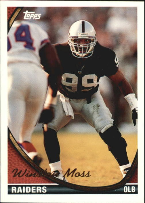 1994 Topps #8 Winston Moss - FB