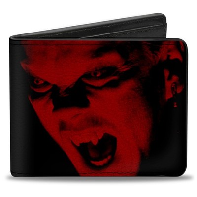 Bi-Fold Wallet The Lost Boys David Face CLOSE-UP + Logo Black/Reds/White