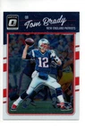 2016 Donruss Optic - Tom Brady Card #62 New England Patriots Color Match