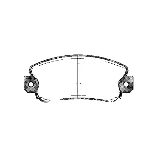 Bremsbelagsatz Scheibenbremse 18 Mm Triscan Iam-Expertise FüR U.A. Fiat Tipo-image