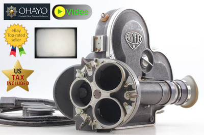 Running [Exc+5] Arriflex 16ST 16mm Film movie camera w/Power cable From JAPAN