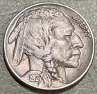 1927 Buffalo Nickel, nice original AU condition coin beatiful, no issues!