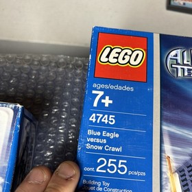 LEGO Alpha Team: Blue Eagle Vs. Snow Crawler (4745 And 4474 Factory Sealed!!!