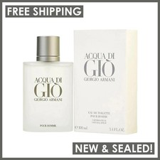 Giorgio Armani Acqua Di Gio Eau de Toilette Men 3.4oz - New Sealed