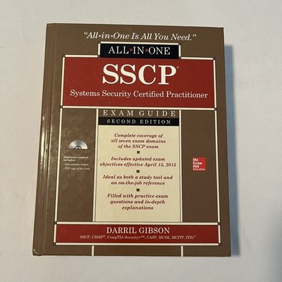 SSCP Official Study Guide 9781259583070 ISC2 Used Very Good Security Exam Book