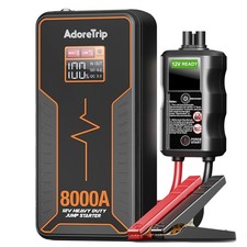 Portable Car Jump Starter 8000A, 960 Cold Cranking Amp 12V Auto Battery Boost...