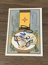 Signed Baseball Card Auto Cody Ross 2008 Topps Allen & Ginter #US31 Marlins