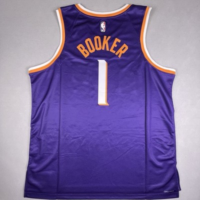 NWT Nike Devin Booker #1 NBA Phoenix Suns Jersey Swingman Icon