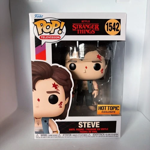 Stranger Things Steve Harrington Funko Pop Hot Topic Exclusive #1542