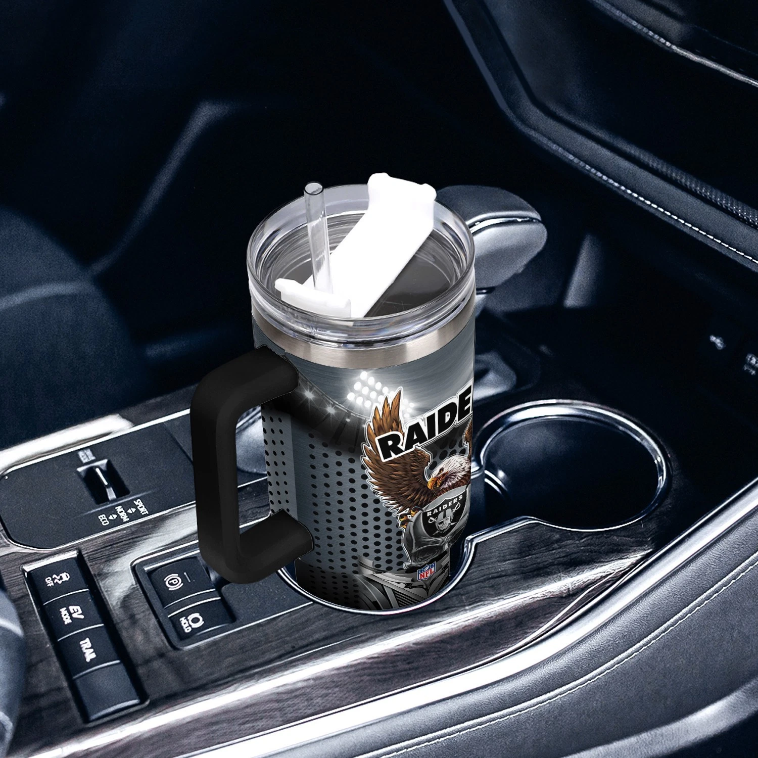 Oakland***Raiders 40oz Stainless Steel Tumbler