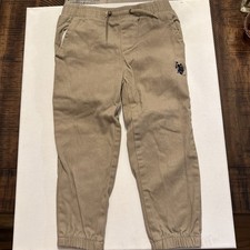 U.S. Polo Assn Boy Flex Twill Jogger Size 4