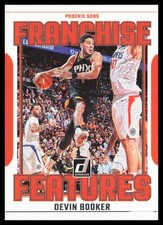 2023-24 Donruss #30 Devin Booker Phoenix Suns Franchise Features Basketball Card