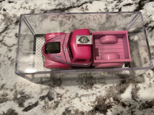 1953 Chevrolet 3100 Truck Hot Pink R16 Collector In Case diecast muscle flame - Picture 2 of 8