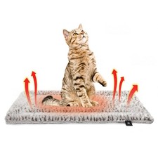 Self Heating Cat Pad Self Warming Cat Bed 22" x 17" Thermal Mat Extra Warm Pe...