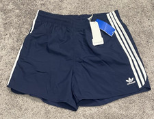 NEW Adidas Originals Adicolor Classics Sprinter Shorts Mens Navy Blue Large