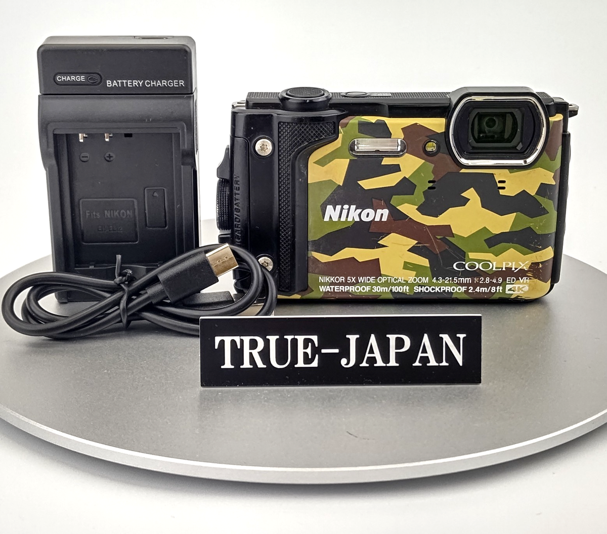 Nikon Digital Camera COOLPIX W300 camouflage Waterproof 30m Shock 