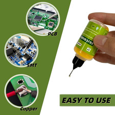 Liquid Soldering Flux for Electronics, No Clean Rosin Flux, Dropper Squeeze B...