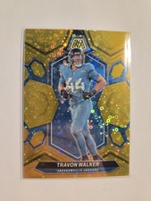 2024 Panini Mosaic #105 Travon Walker Mosaic Gold Disco SP #/10 ✨️ Jaguars 