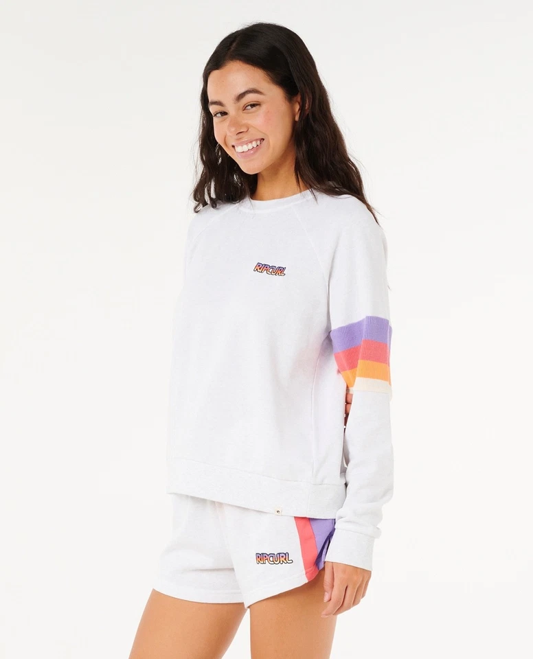 Rip Curl Las Dalias Raglan Crew Pullover - M - Neu - Bild 3 von 4