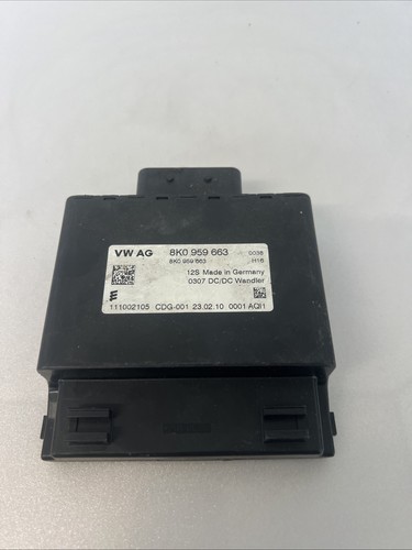 AUDI A4 B8 SPANNUNGSSTABILISATOR STEUERGERÄT ECU 8K0959663 2010