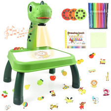 inosaur Drawing Projector Table for Kids, 24 Kinds of Pattern, Home and School
