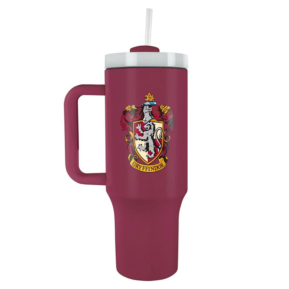 Harry Potter 40oz Tumbler - Gryffindor Insulated 1200ml Travel Mug - Image 5