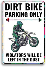 Dirt Bike Accessories Dirt Bike Sign Decor for Boy'S Room Mancave Decor Dirtbike