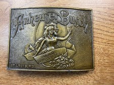 Indiana Metal Craft Anheuser Busch Original Budweiser Belt Buckle