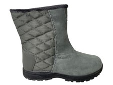 Columbia Women Snow Boot Ice Maiden Slip III BL7031-339 Gravel Black Size 7.5 M