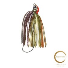 New Evergreen Rubber Jig Swimming Trooper 1/2 oz Glass Gill #36