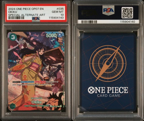 Okiku (SP) OP01-035 500 Years in the Future Foil PSA 10
