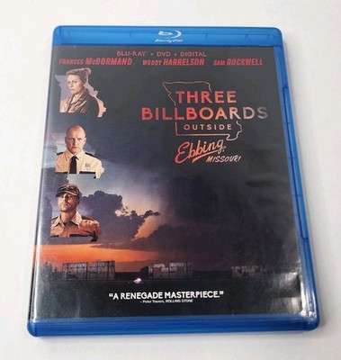 Three Billboards Outside Ebbing, Missouri (Blu-ray + DVD, 2017, 2-Discs)