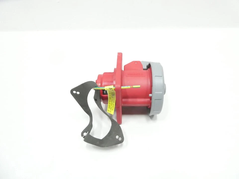 Hubbell 460R7W Pin & Sleeve Receptacle 3p 4w 60a Amp 480v-ac - Image 3 of 4