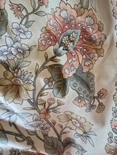 Beautiful Vintage Curtains. Canterbury From Two's Company Collection By R'etella