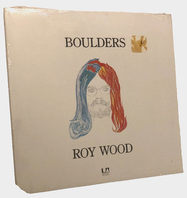 Roy Wood Boulders UA-LA168-F Stereo Vintage 1973 UA Records Cut-out Vinyl LP New