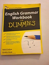 English Grammar Workbook for Dummies (UK Edition) by Woods, Geraldine Paperback
