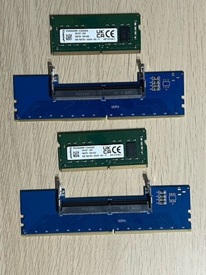 16GB 3200MHz DDR4 SO-DIMM mit UDIMM Adapter RAM
